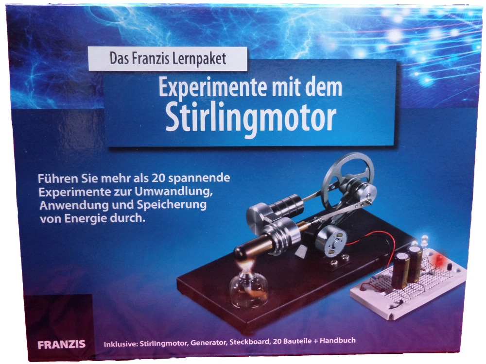 Experimente mit dem Stirlingmotor