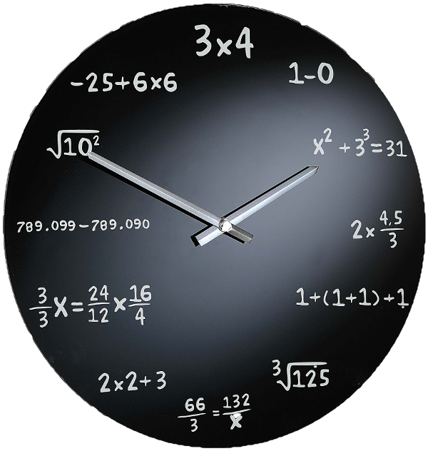 Mathe-Uhr